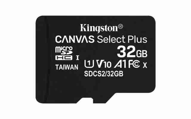 SDCS2/32GB - Cartão de memória microSD de 32GB Canvas Select Plus - Leitura: 100MB/s - Classe 10 com adaptador